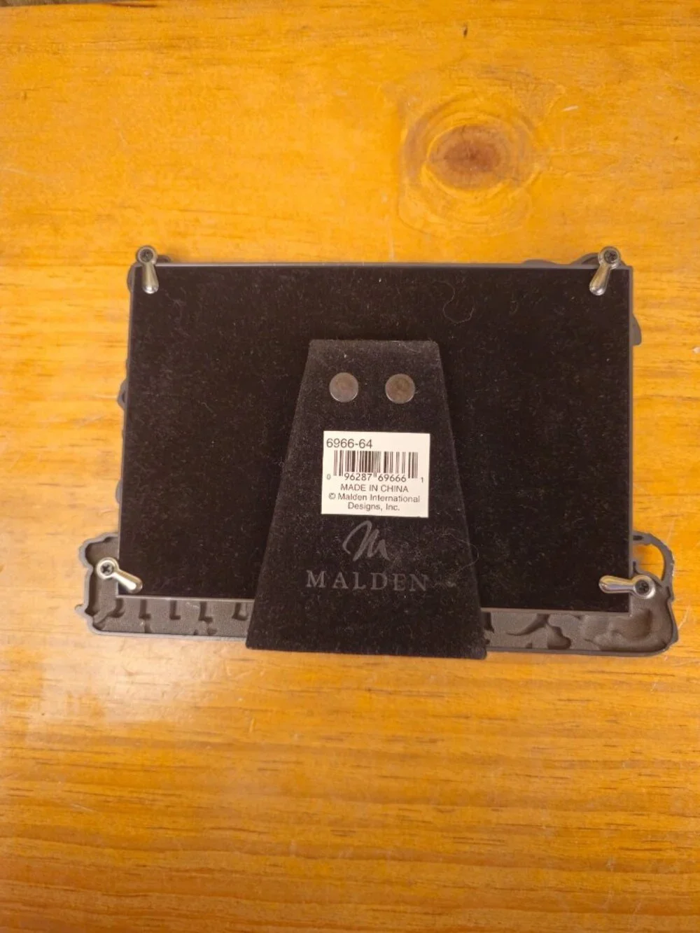 Vintage Malden Pewter 5 x 4 Photo Frame 